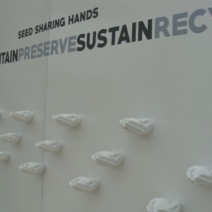 Seed-Sharing-Hands à l'exposition universelle de Milan 2015