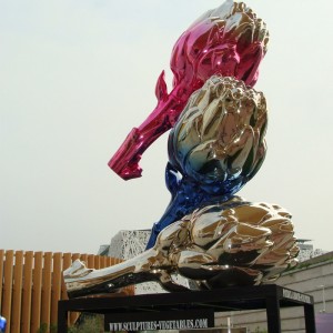 Sculptures-Vegetables à l'exposition universelle de Milan 2015